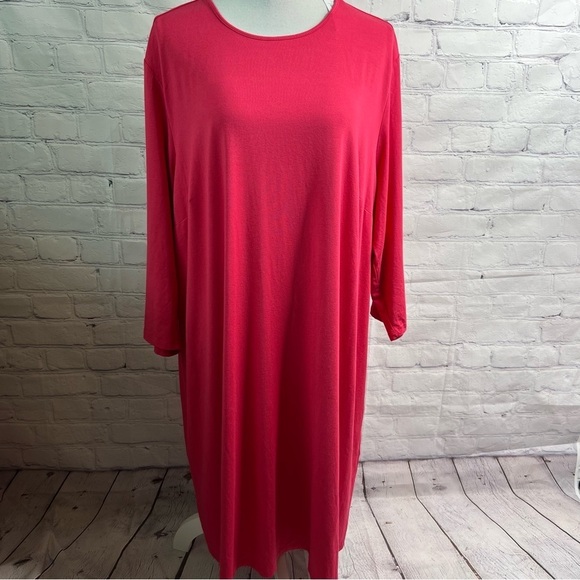 J. Jill Dresses & Skirts - J. Jill Wearever Collection Cherry Red Dress 3X NWT